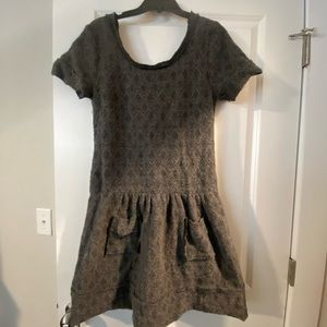 Anthropologie Wool Dress